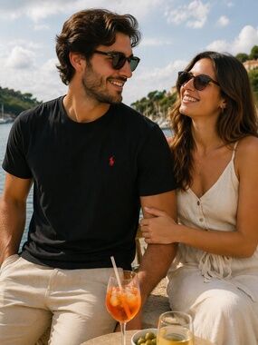 Polo Ralph Lauren Men’s Classic Black Jersey Crewneck Short Sleeve T-Shirt Sz XL